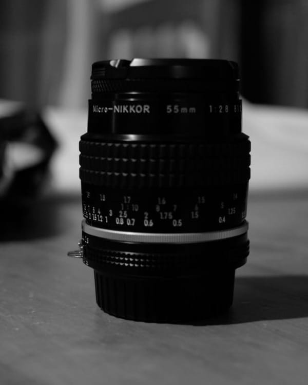 Nikon 55mm f/2.8 ais  lens