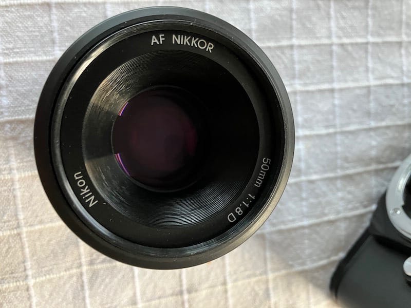 Nikon 50mm 1.8D lens
